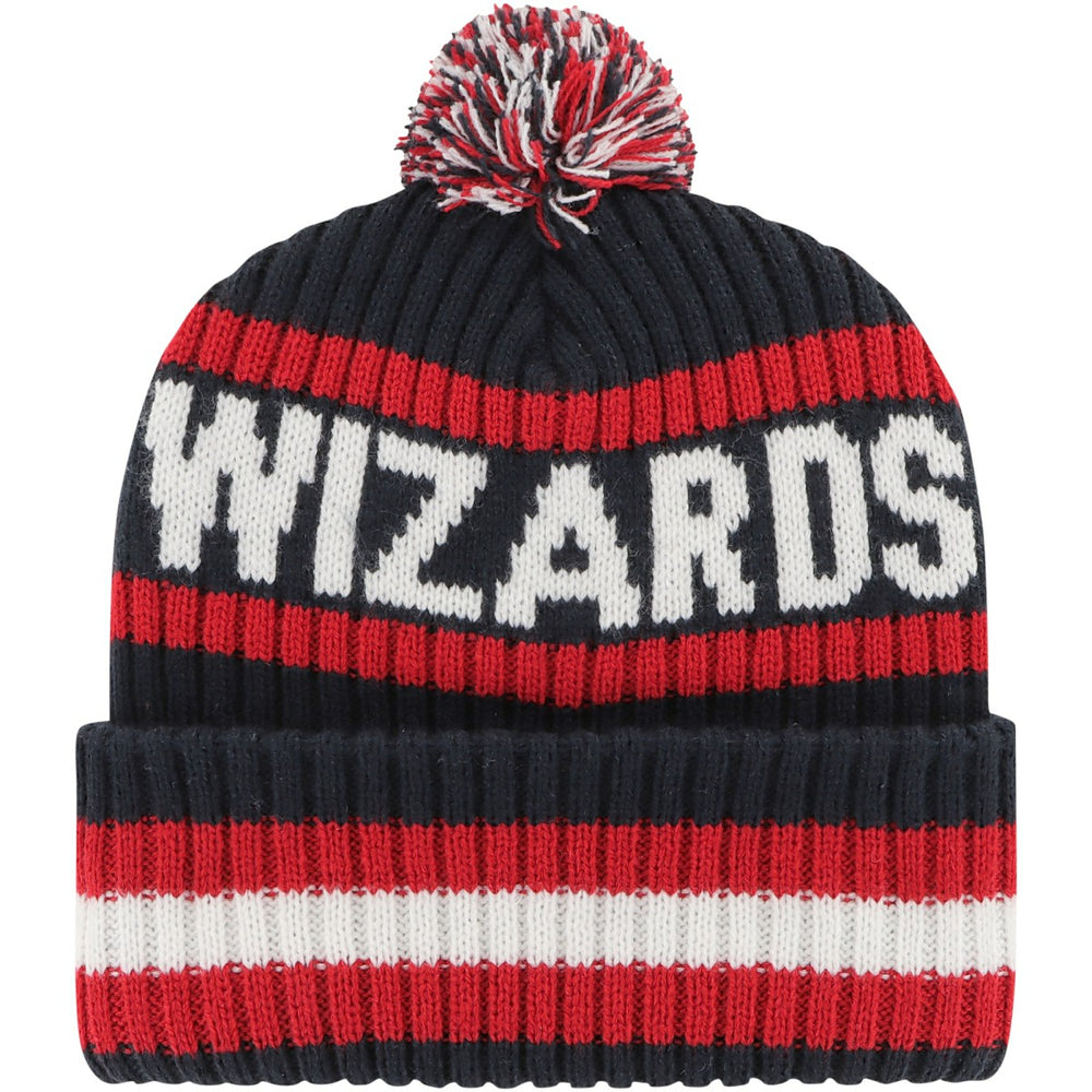 47 brand - Washington Wizards '47 Bering Cuffed Knit Hat with Pom - Navy
