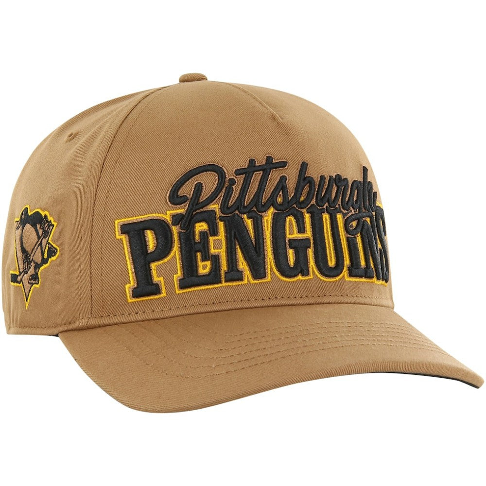 Pittsburgh Penguins '47 Barnes Hitch Adjustable Hat Tan