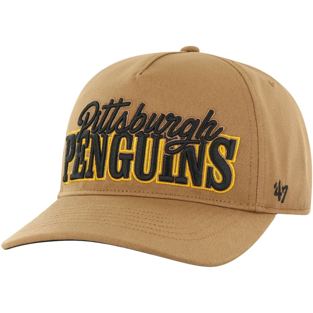 Pittsburgh Penguins '47 Barnes Hitch Adjustable Hat Tan