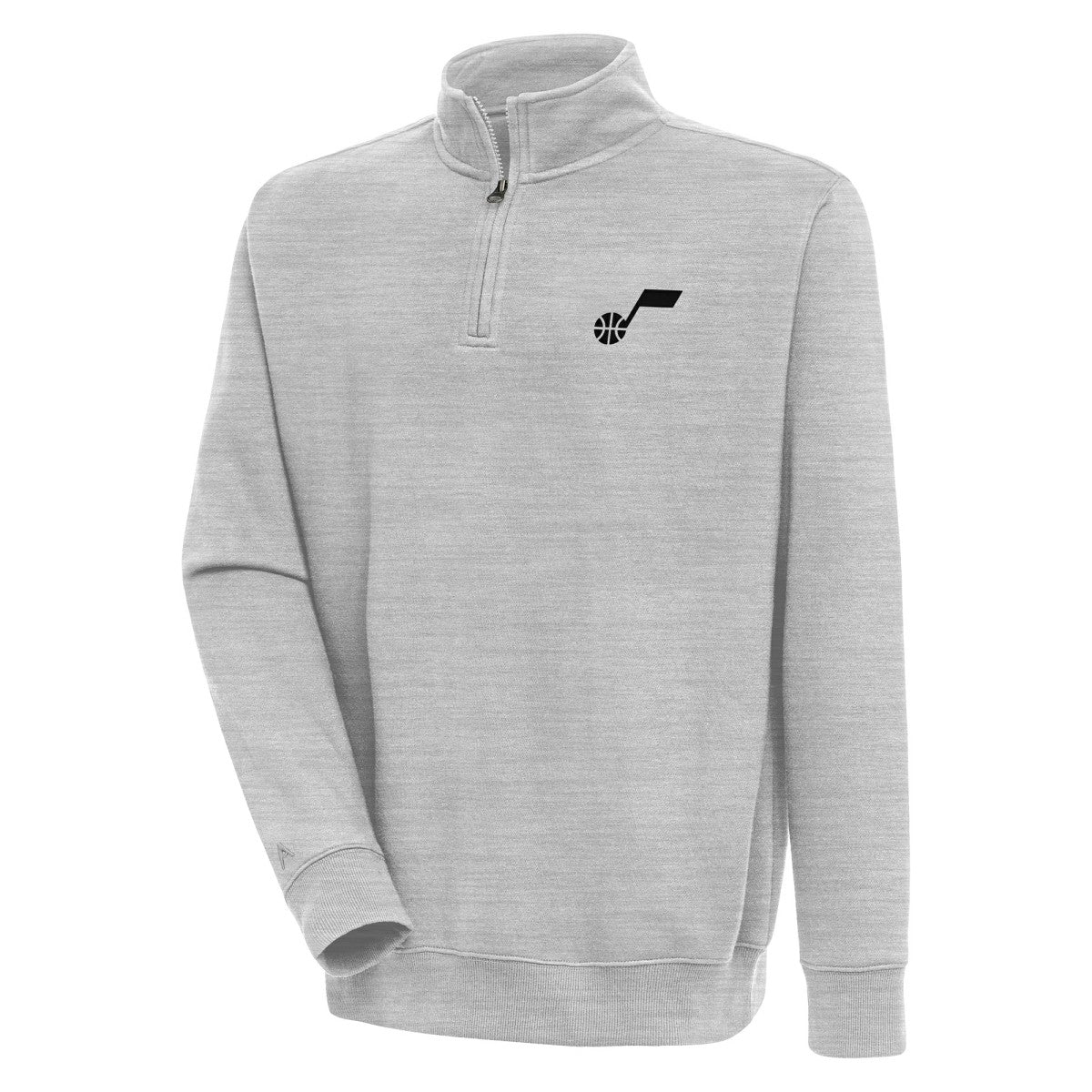 NBA - Utah Jazz Antigua Victory Quarter-Zip Pullover Top - Heather Gray