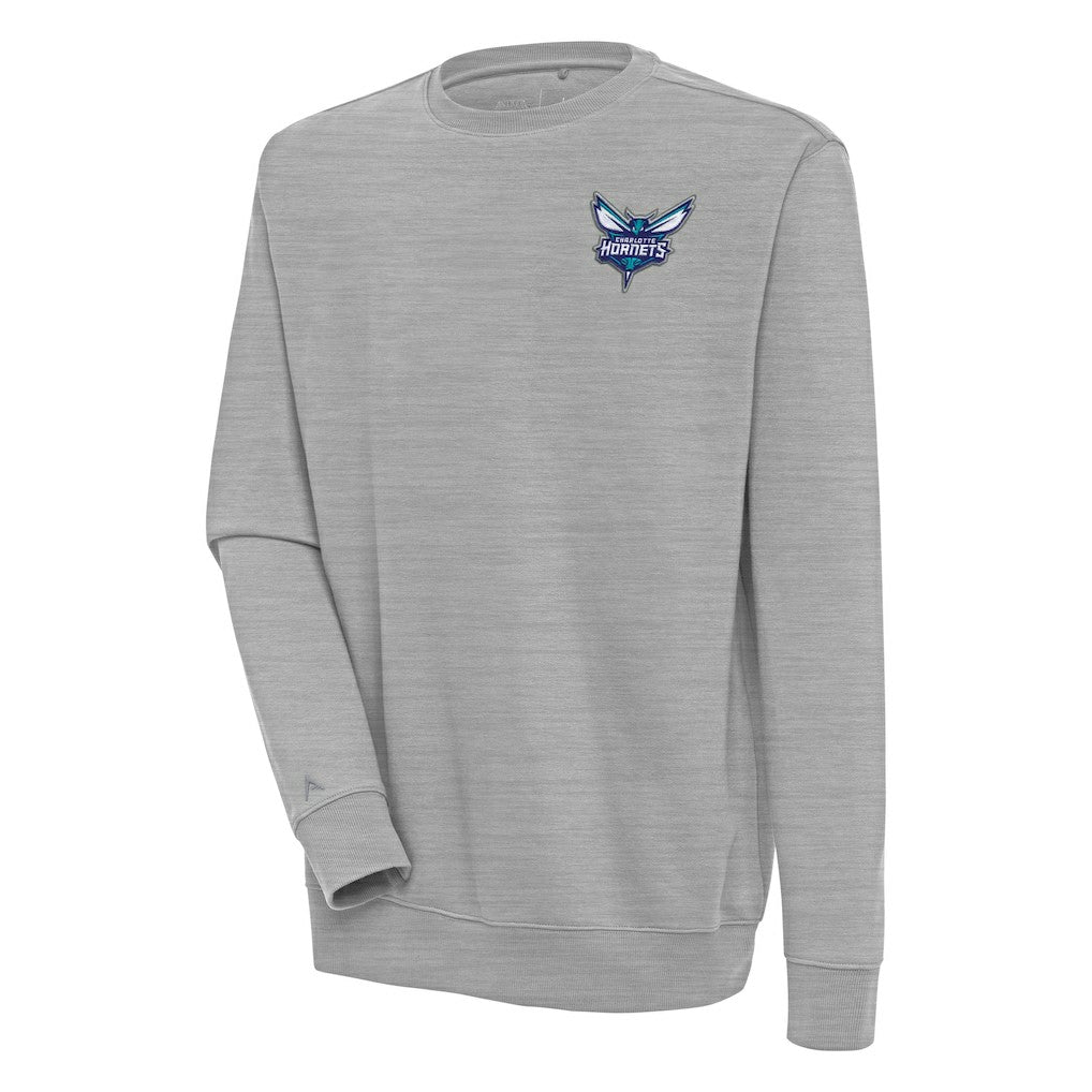 NBA - Charlotte Hornets Antigua Victory Pullover Sweatshirt - Heather Gray
