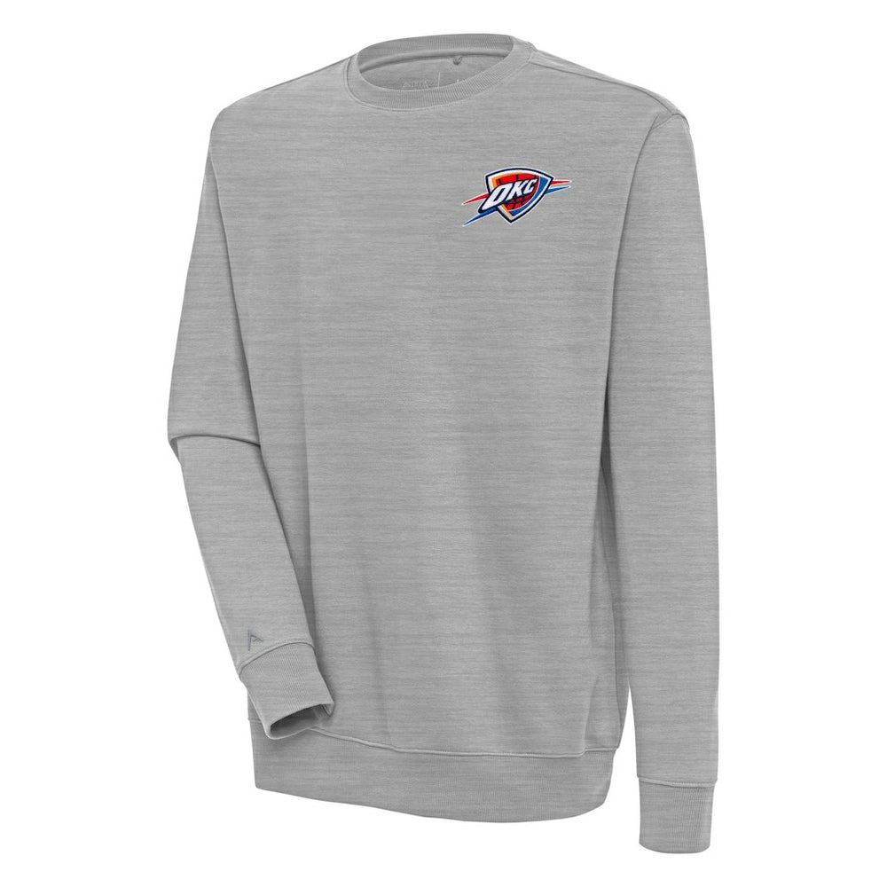NBA - Oklahoma City Thunder Antigua Victory Pullover Sweatshirt - Heather Gray