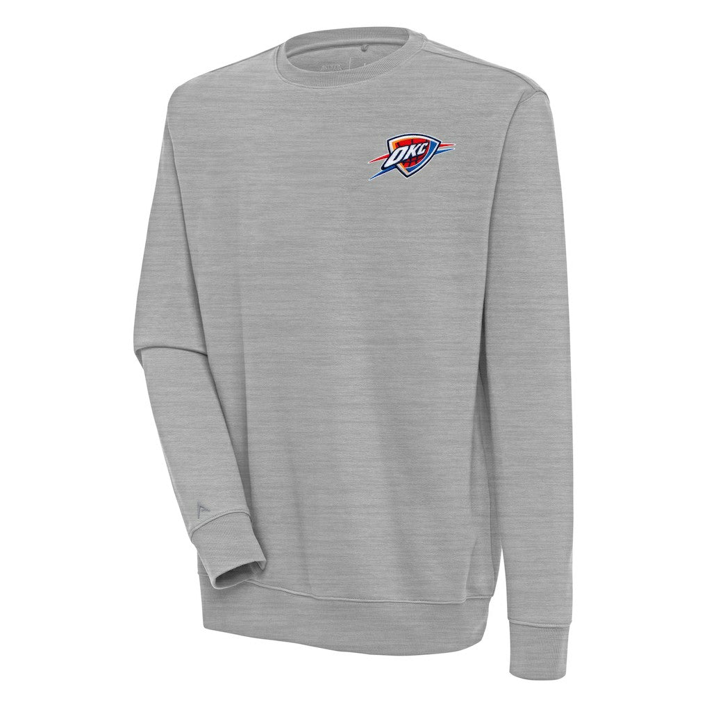 NBA - Oklahoma City Thunder Antigua Victory Pullover Sweatshirt - Heather Gray