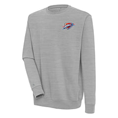 NBA - Oklahoma City Thunder Antigua Victory Pullover Sweatshirt - Heather Gray