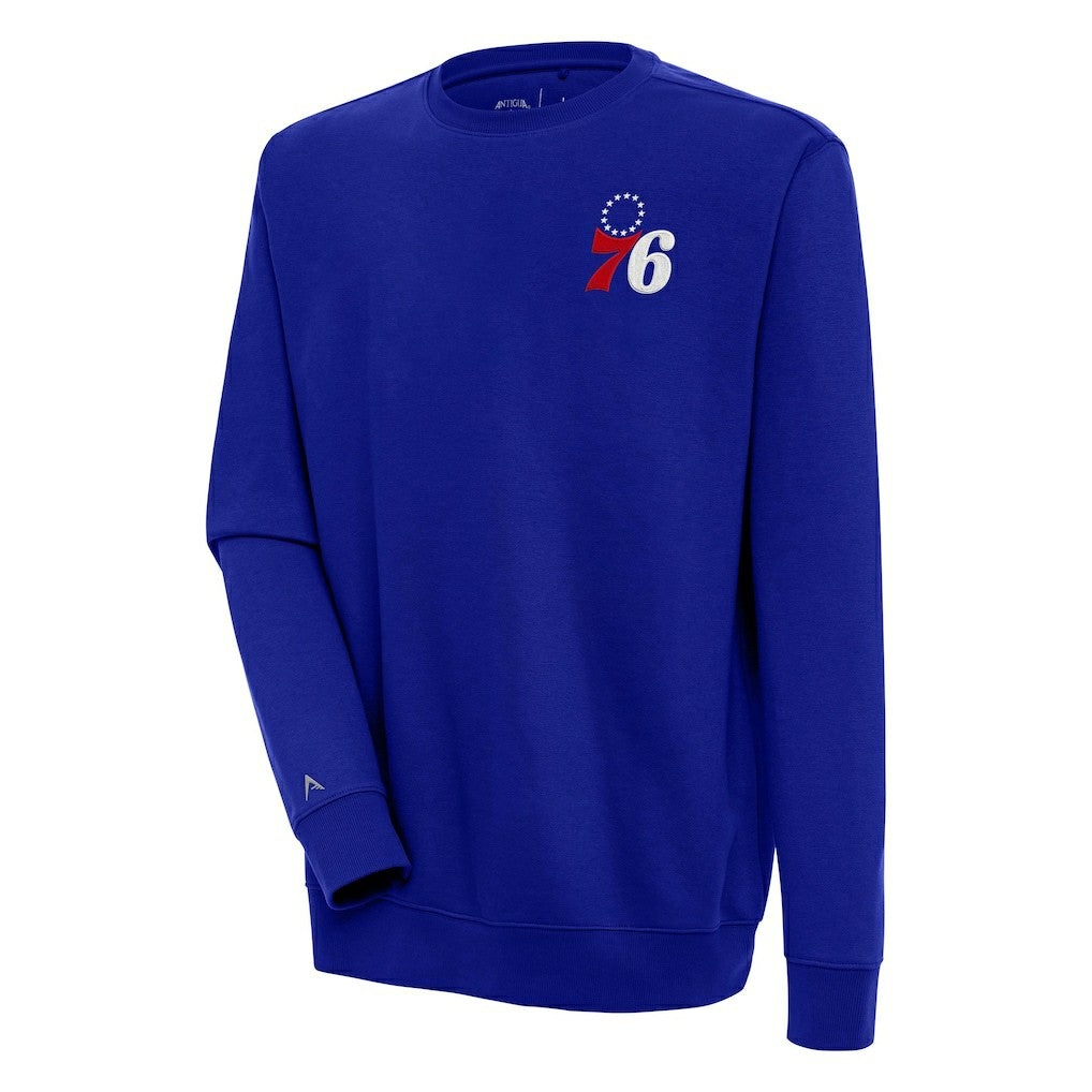 NBA - Philadelphia 76ers Antigua Victory Pullover Sweatshirt - Royal
