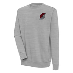 NBA - Portland Trail Blazers Antigua Victory Pullover Sweatshirt - Heather Gray