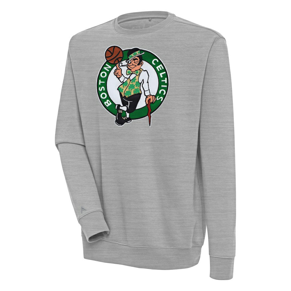 NBA - Boston Celtics Antigua Victory Pullover Sweatshirt - Heather Gray