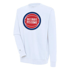 NBA - Detroit Pistons Antigua Victory Pullover Sweatshirt - White