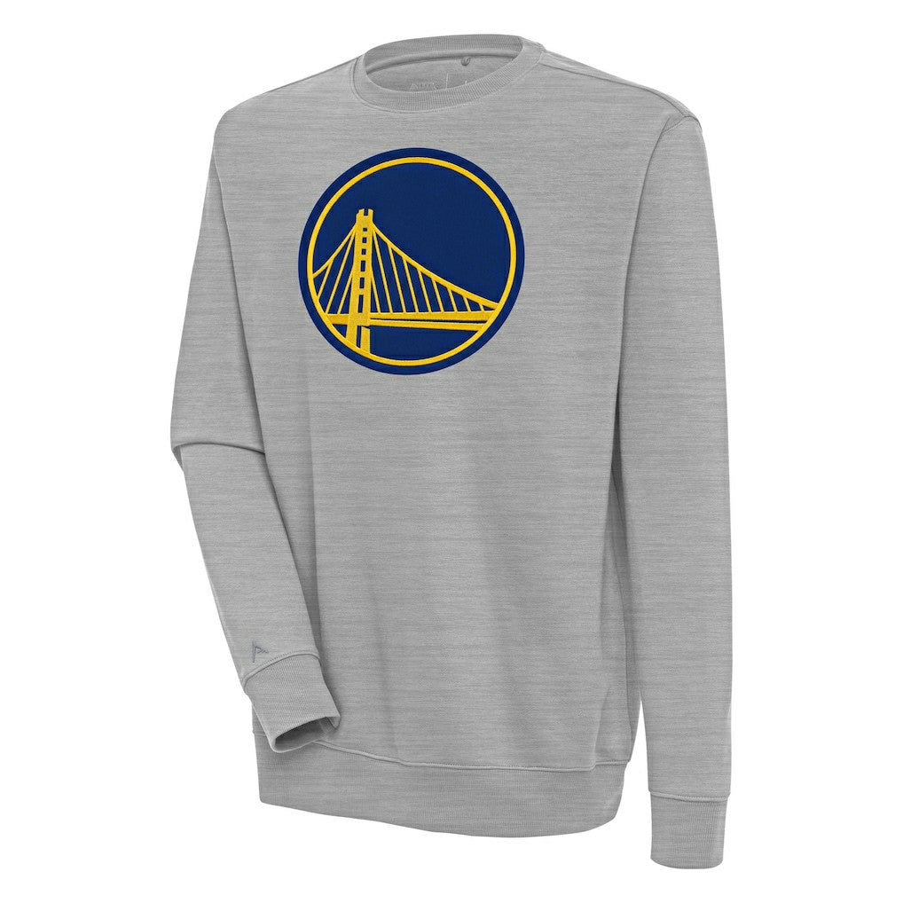 NBA - Golden State Warriors Antigua Victory Pullover Sweatshirt - Heather Gray
