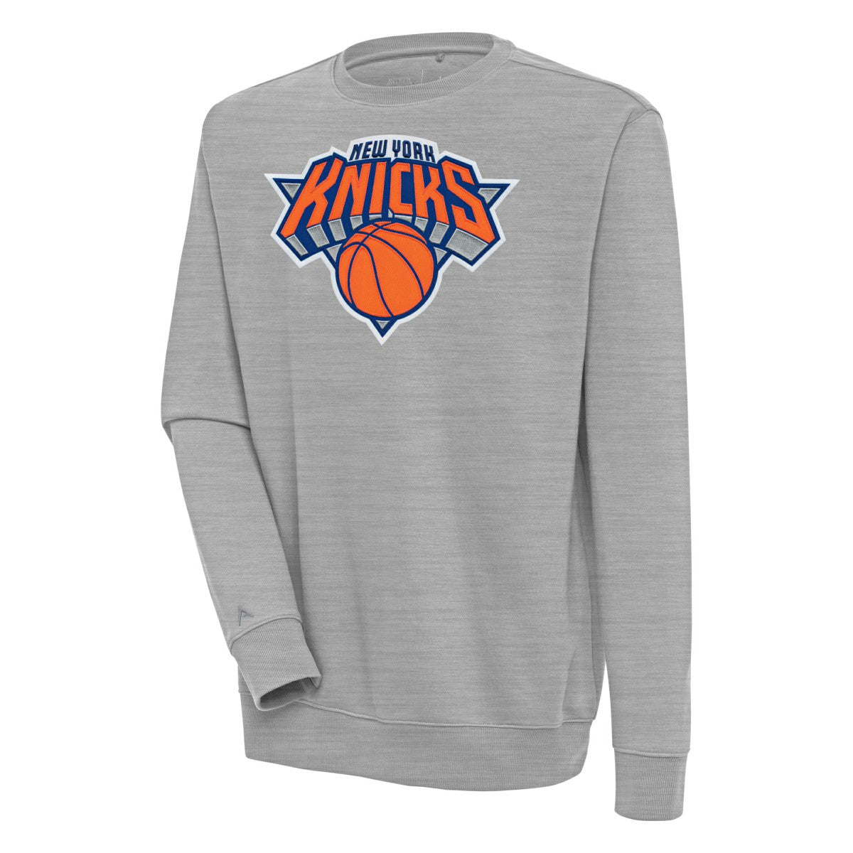 NBA - New York Knicks Antigua Victory Pullover Sweatshirt - Heather Gray
