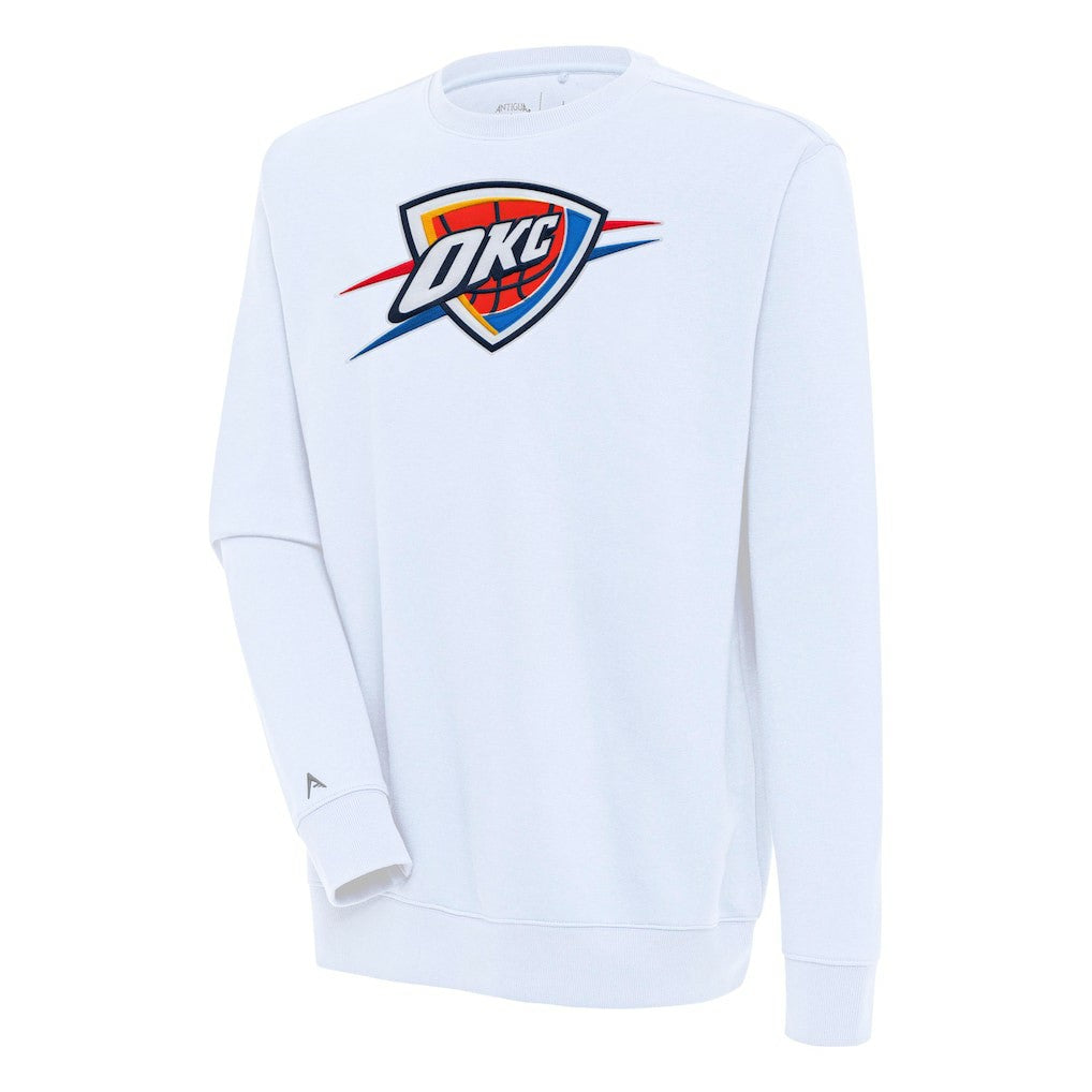 NBA - Oklahoma City Thunder Antigua Victory Pullover Sweatshirt - White