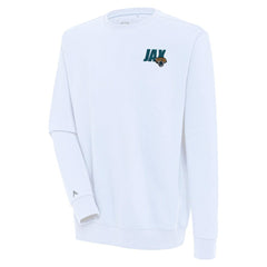 Jacksonville Jaguars Antigua Victory Pullover Sweatshirt White - NFL