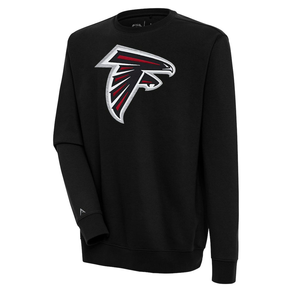 Atlanta Falcons Antigua Victory Pullover Sweatshirt Black - NFL