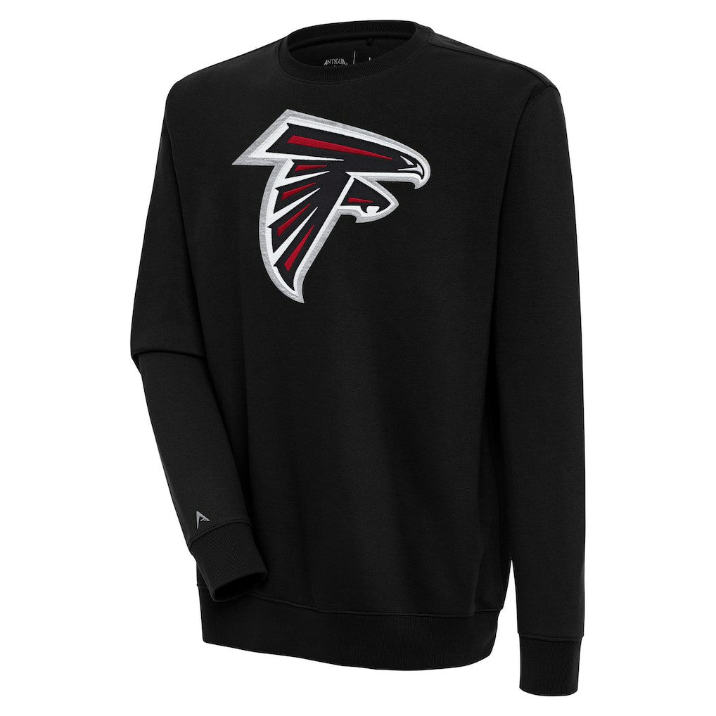 Atlanta Falcons Antigua Victory Pullover Sweatshirt Black - NFL