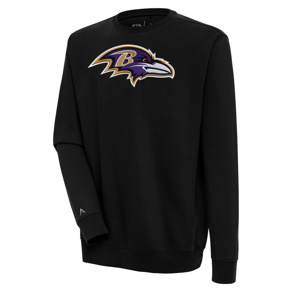 Baltimore Ravens Antigua Victory Pullover Sweatshirt Black - NFL