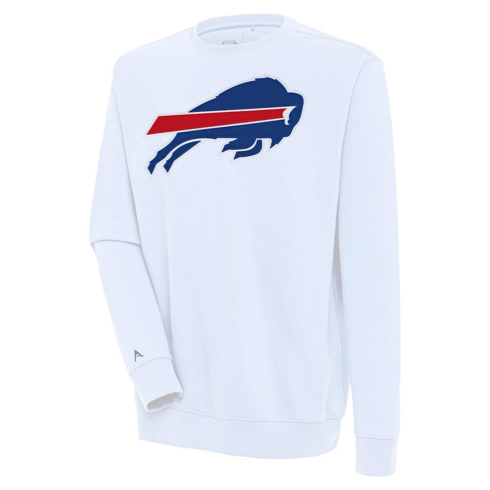 Buffalo Bills Antigua Victory Pullover Sweatshirt White - NFL