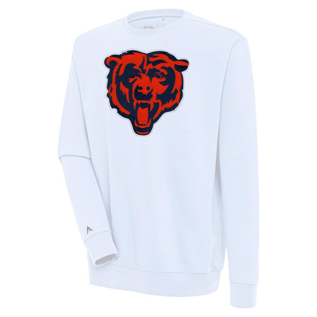 Chicago Bears Antigua Victory Pullover Sweatshirt White - NFL
