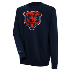 Chicago Bears Antigua Victory Pullover Sweatshirt Navy - NFL