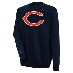 Chicago Bears Antigua Victory Pullover Sweatshirt Navy - NFL