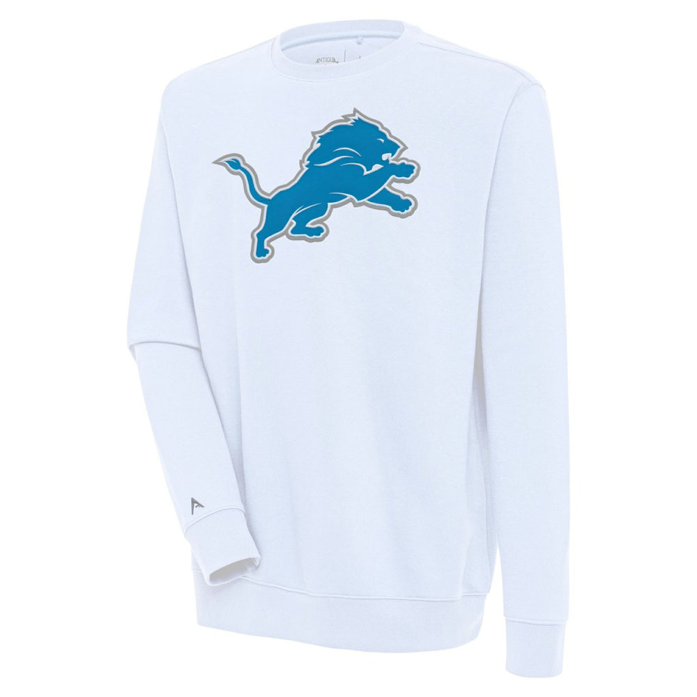 Detroit Lions Antigua Victory Pullover Sweatshirt White - NFL