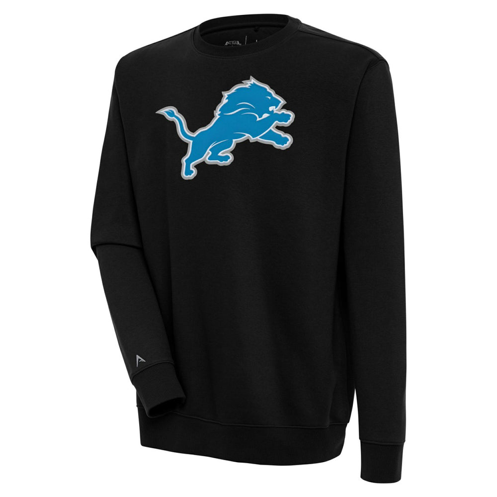 Detroit Lions Antigua Victory Pullover Sweatshirt Black - NFL