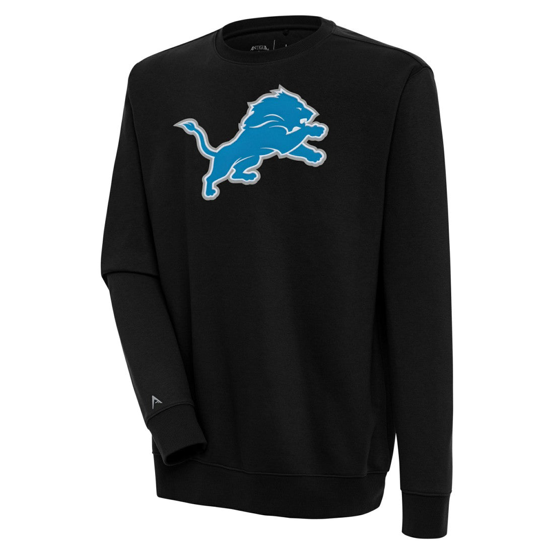 Detroit Lions Antigua Victory Pullover Sweatshirt Black - NFL