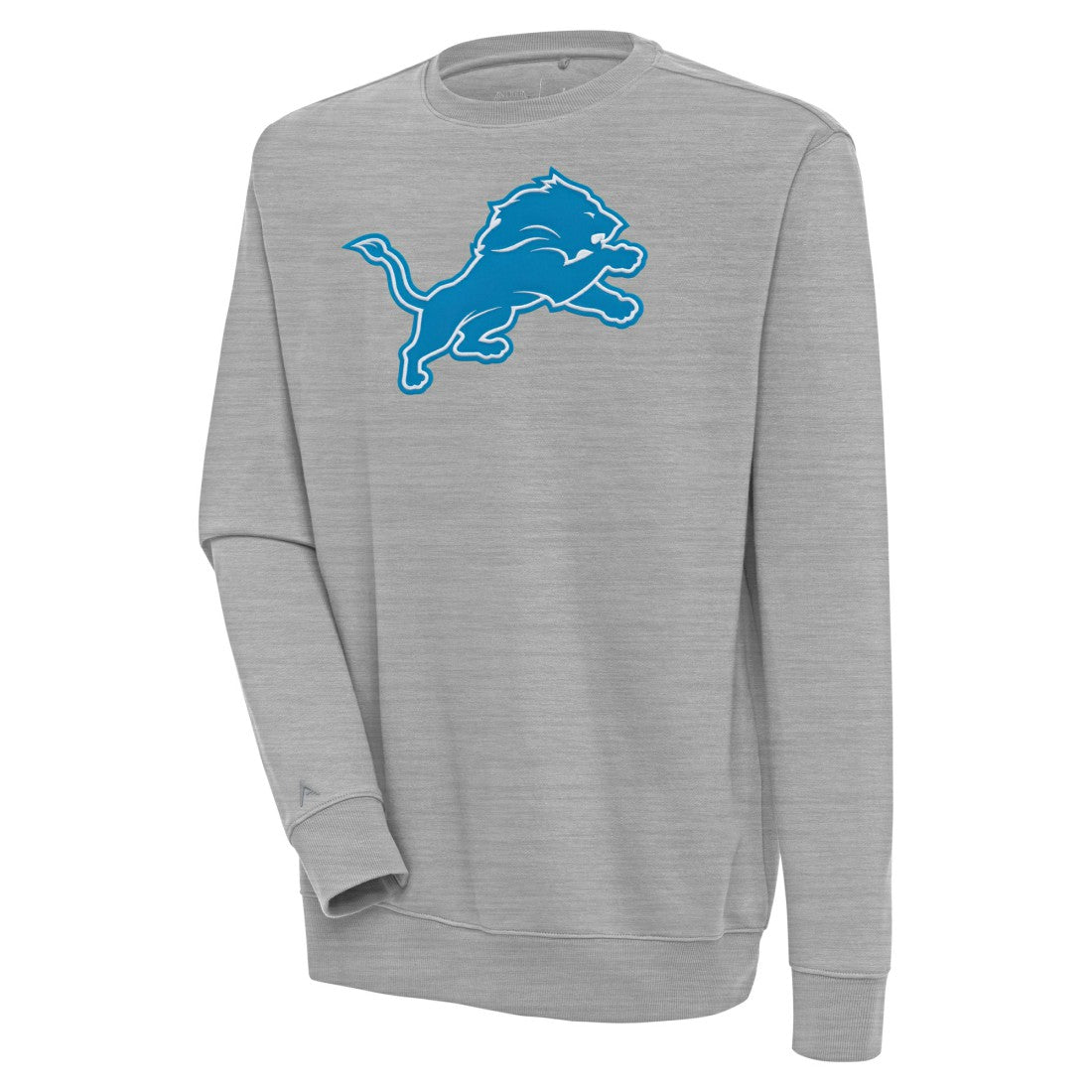 Detroit Lions Antigua Victory Pullover Sweatshirt Heather Gray - NFL