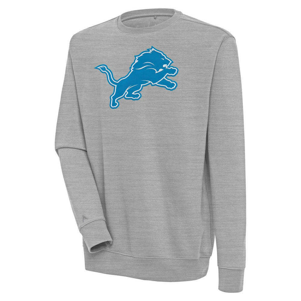 Detroit Lions Antigua Victory Pullover Sweatshirt Heather Gray - NFL