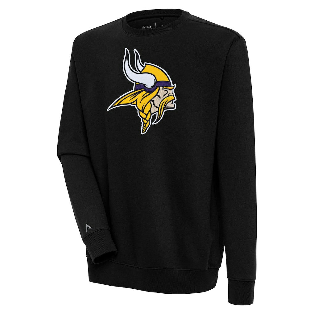Minnesota Vikings Antigua Victory Pullover Sweatshirt Black - NFL