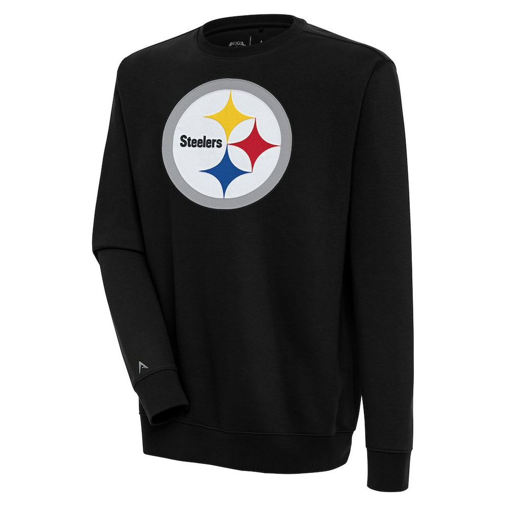 Pittsburgh Steelers Antigua Victory Pullover Sweatshirt Black - NFL