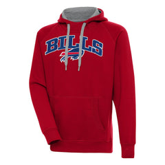 Buffalo Bills Antigua Victory Pullover Hoodie Red - NFL