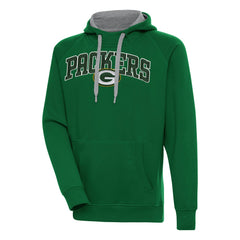 Green Bay Packers Antigua Victory Pullover Hoodie Green - NFL