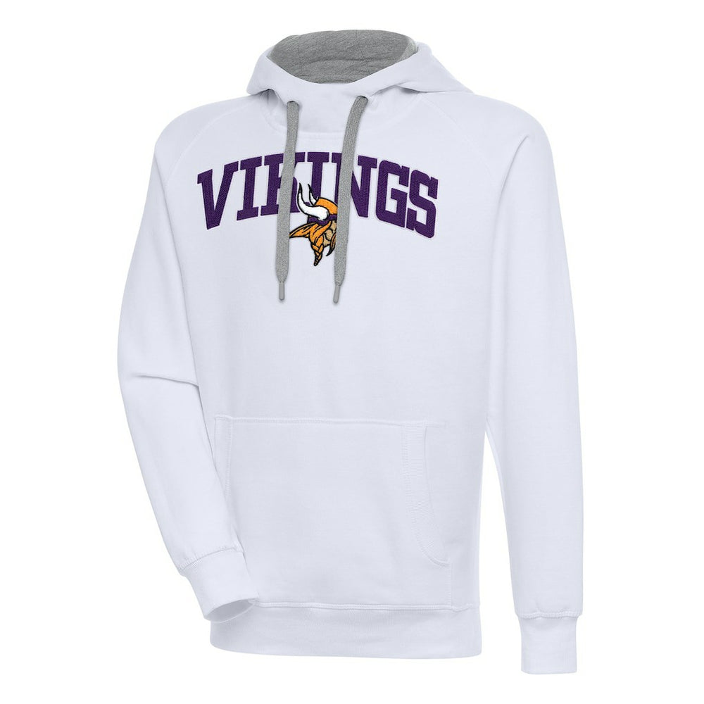Minnesota Vikings Antigua Victory Pullover Hoodie White - NFL