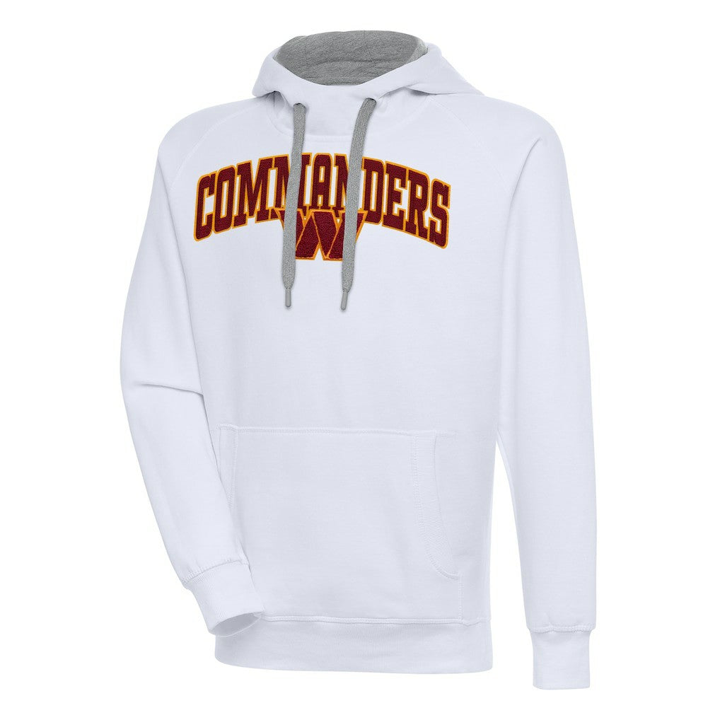 Washington Commanders Antigua Victory Pullover Hoodie White - NFL