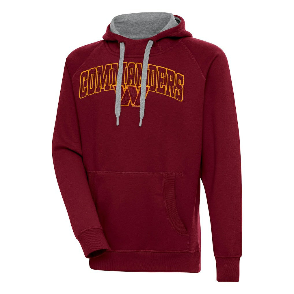 Washington Commanders Antigua Victory Pullover Hoodie Burgundy - NFL