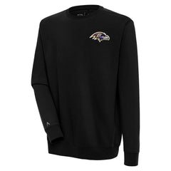 Baltimore Ravens Antigua Victory Pullover Sweatshirt Black - NFL