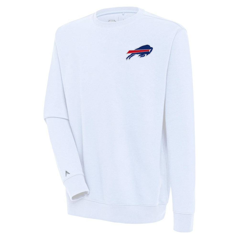 Buffalo Bills Antigua Victory Pullover Sweatshirt White - NFL