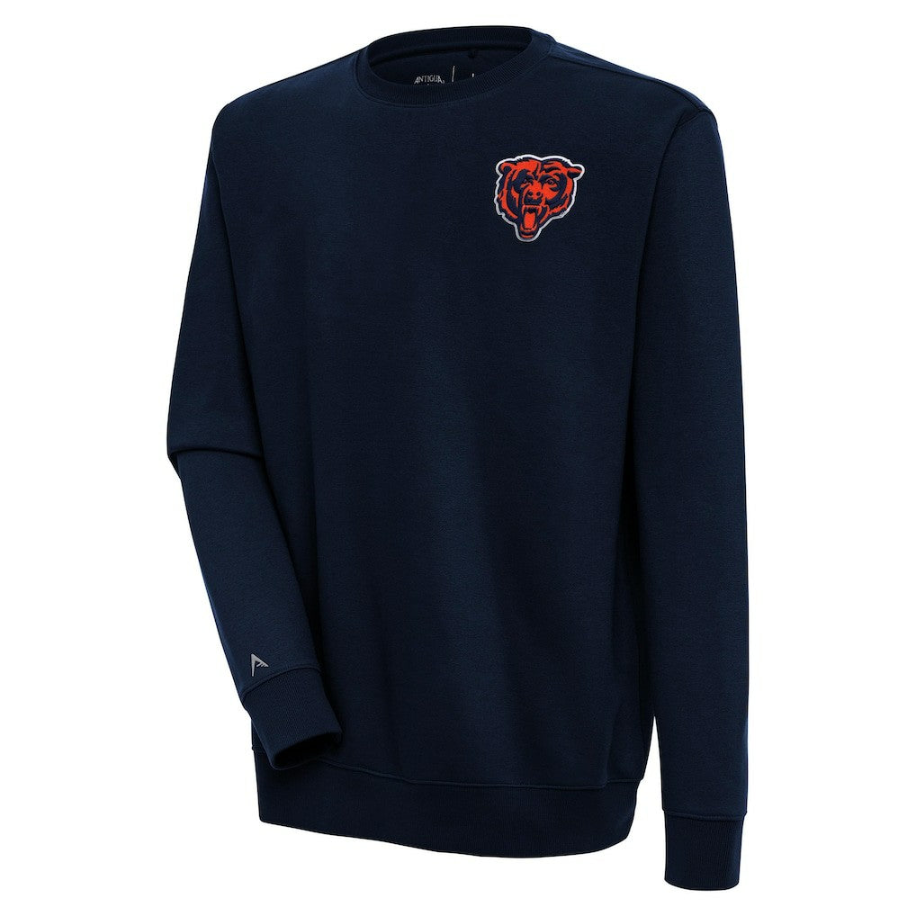Chicago Bears Antigua Victory Pullover Sweatshirt Navy - NFL