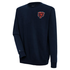 Chicago Bears Antigua Victory Pullover Sweatshirt Navy - NFL