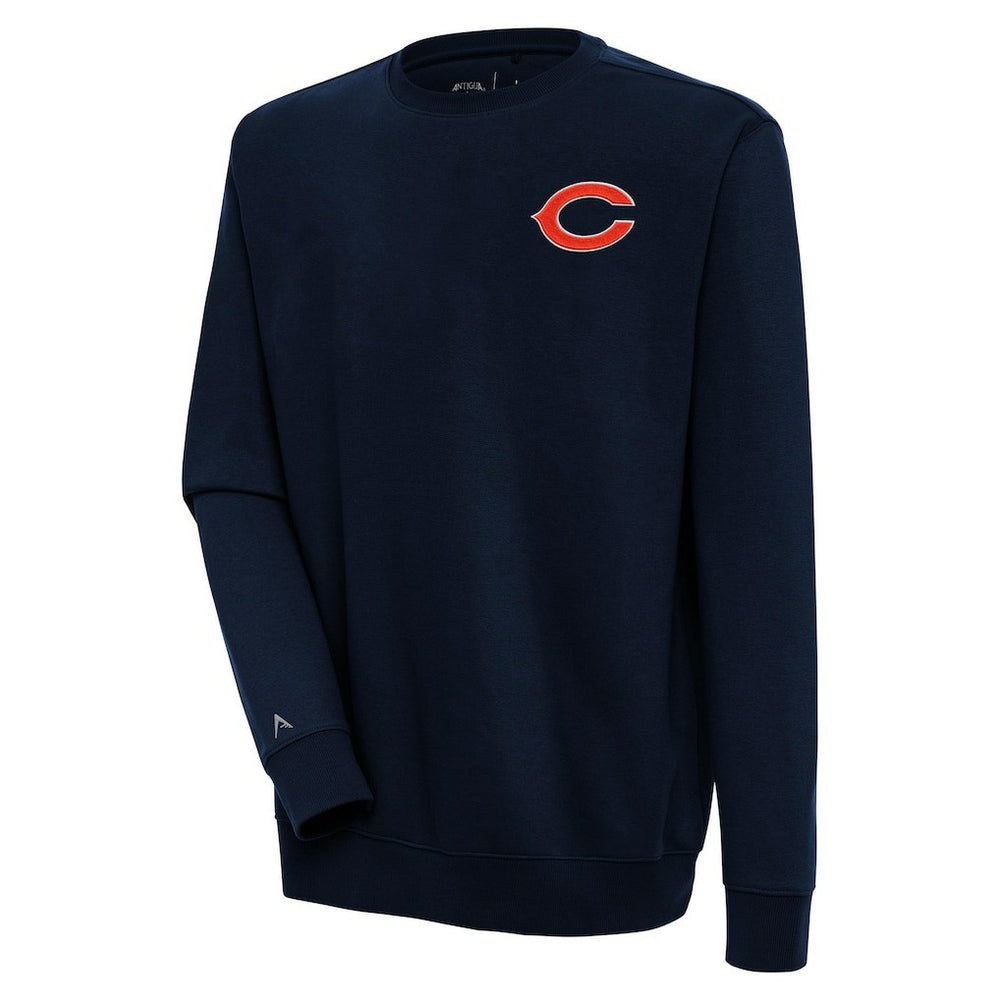 Chicago Bears Antigua Victory Pullover Sweatshirt Navy - NFL