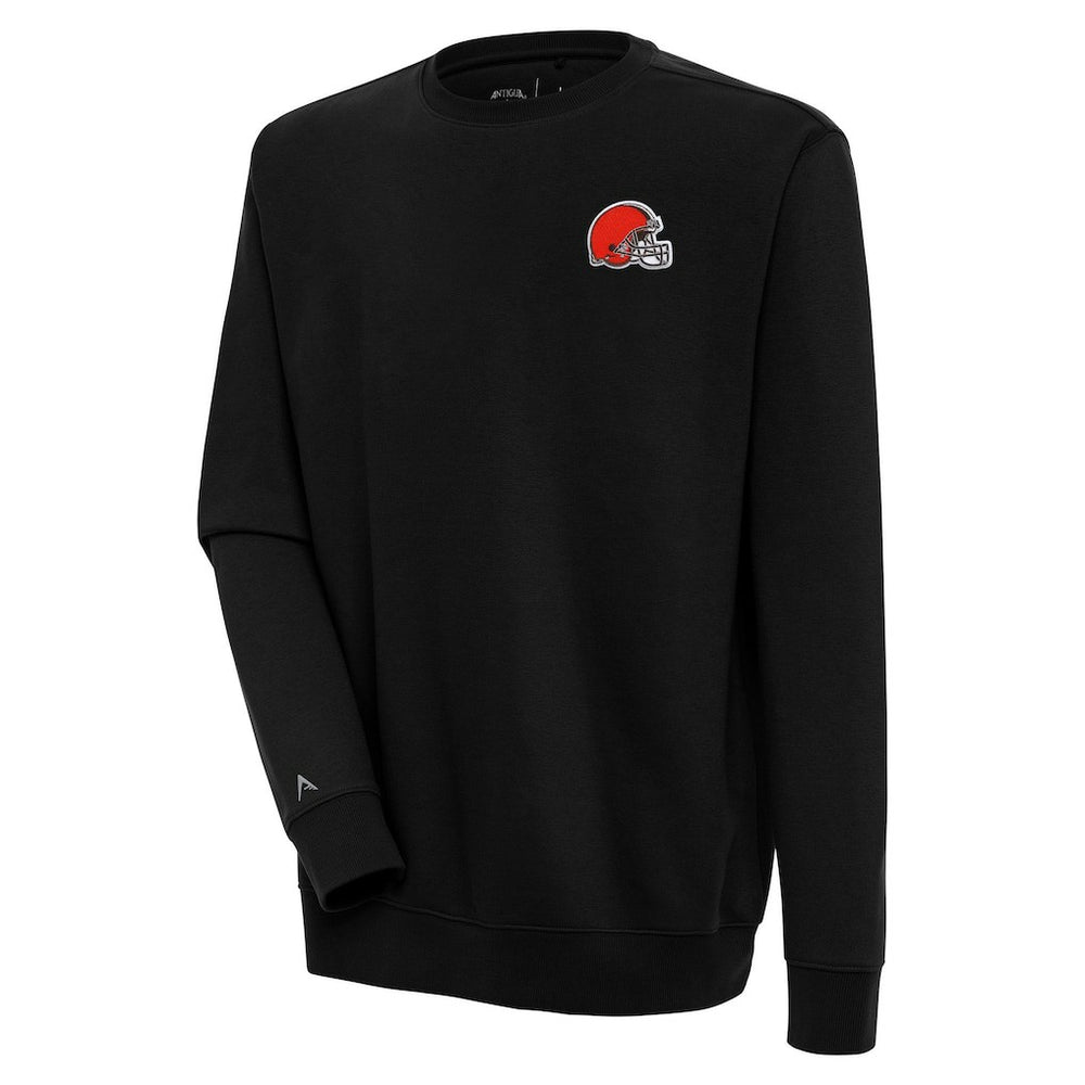 Cleveland Browns Antigua Victory Pullover Sweatshirt Black - NFL
