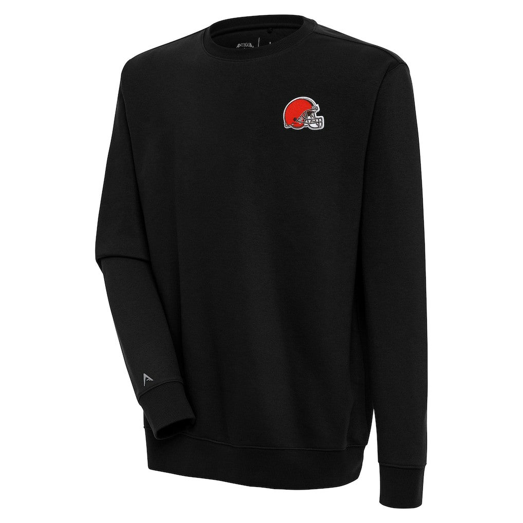 Cleveland Browns Antigua Victory Pullover Sweatshirt Black - NFL