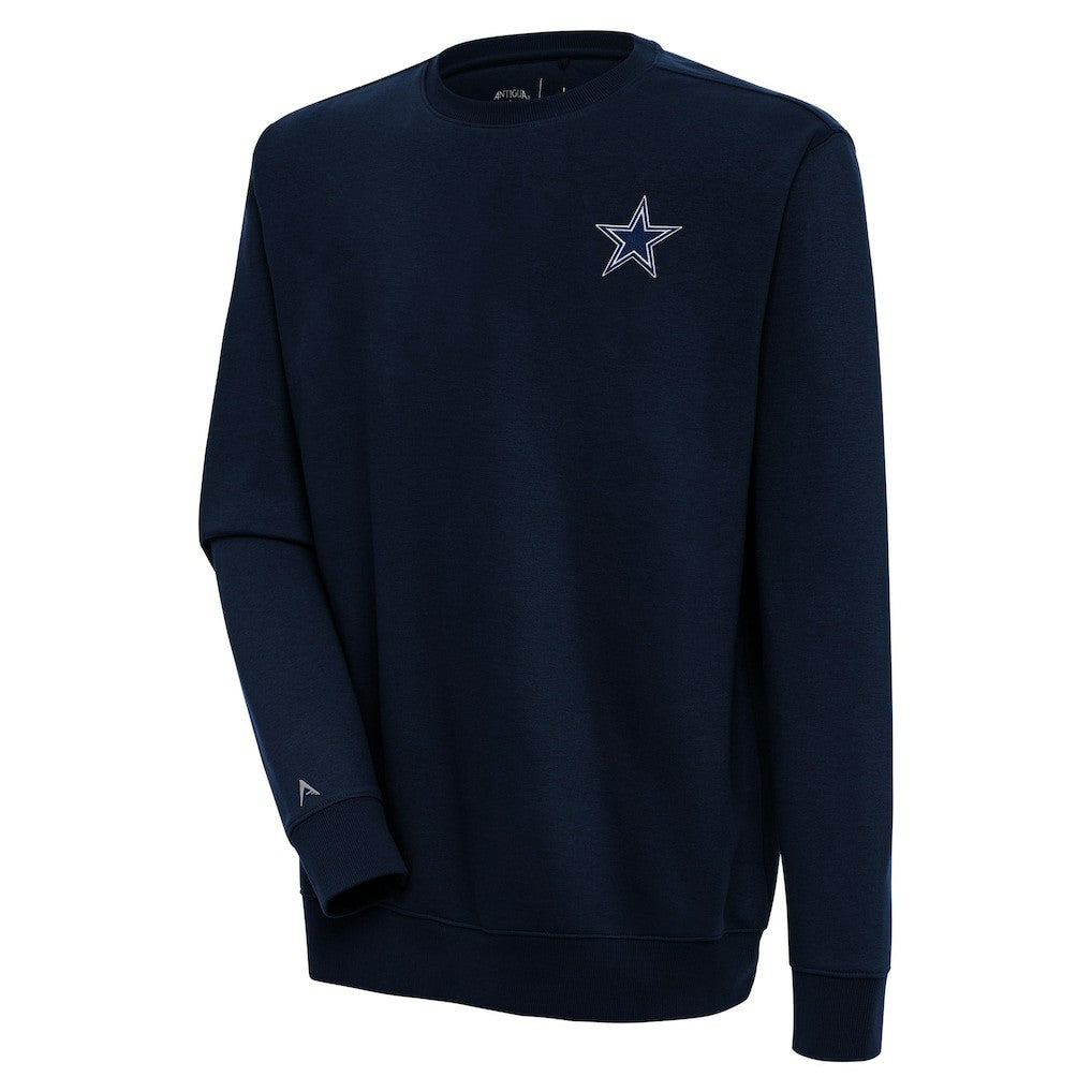 Dallas Cowboys Antigua Victory Pullover Sweatshirt Navy - NFL