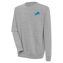 Detroit Lions Antigua Victory Pullover Sweatshirt Heather Gray - NFL