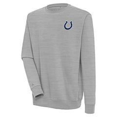 Indianapolis Colts Antigua Victory Pullover Sweatshirt Heather Gray - NFL