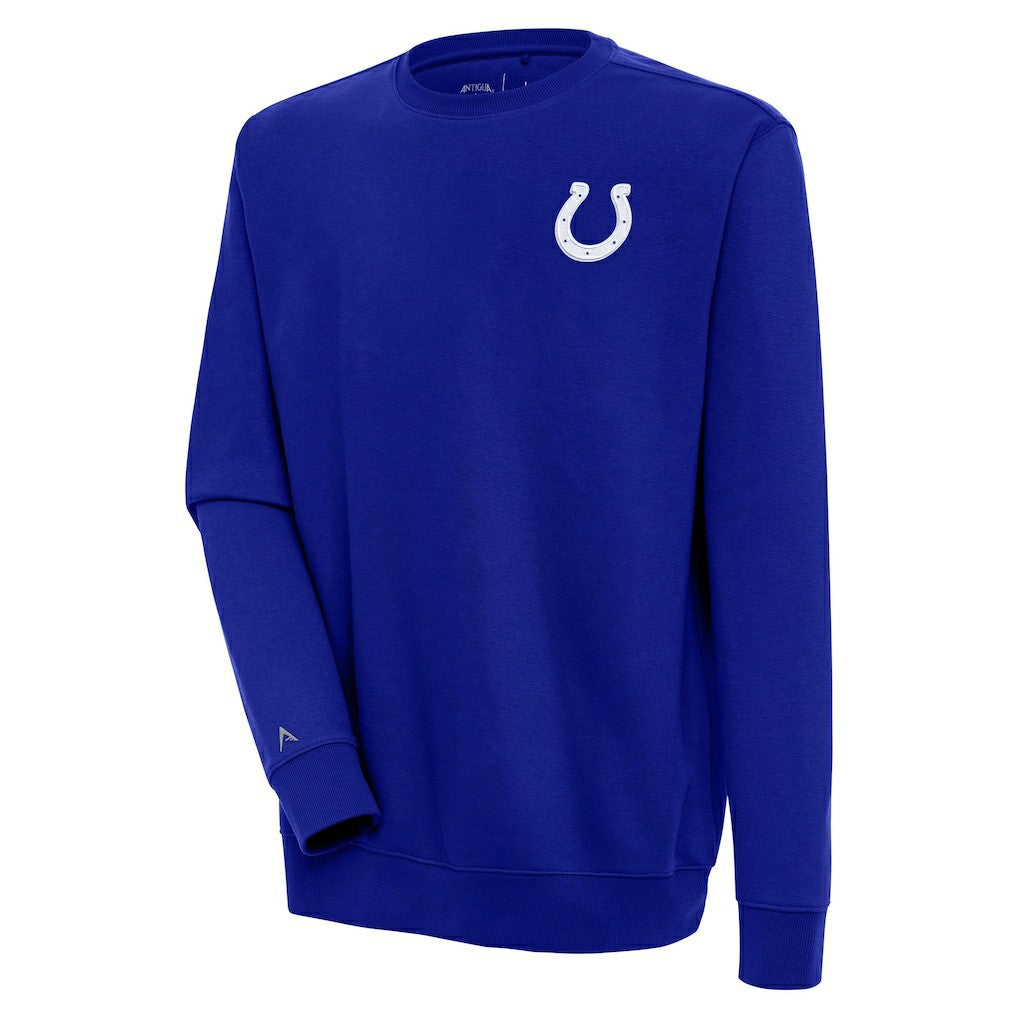 Indianapolis Colts Antigua Victory Pullover Sweatshirt Royal - NFL