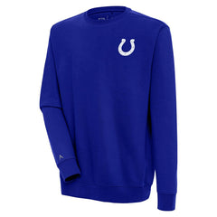 Indianapolis Colts Antigua Victory Pullover Sweatshirt Royal - NFL