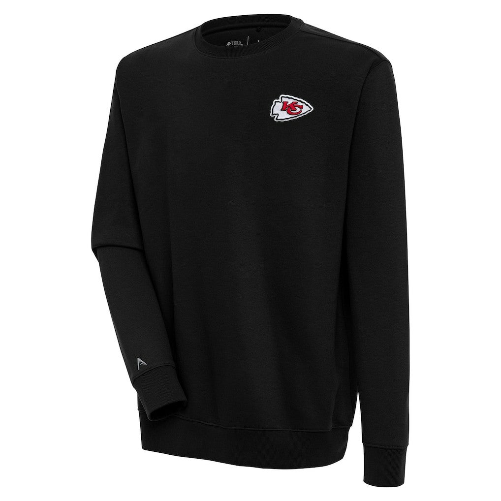 Kansas City Chiefs Antigua Victory Pullover Sweatshirt Black - NFL