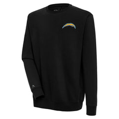 Los Angeles Chargers Antigua Victory Pullover Sweatshirt Black - NFL