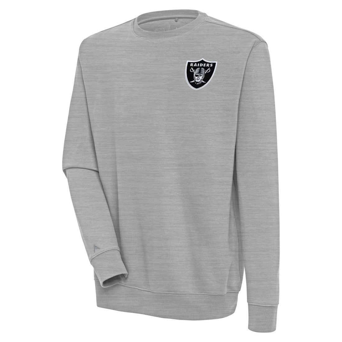 Las Vegas Raiders Antigua Victory Pullover Sweatshirt Heather Gray - NFL
